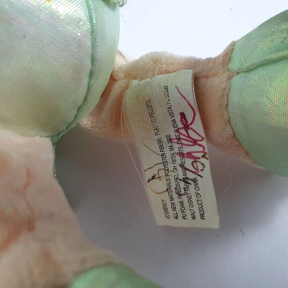 Walt Disney World Tinker Bell Plush 11" Doll Disneyland Peter Pan Snuggle Baby - Picture 6 of 7